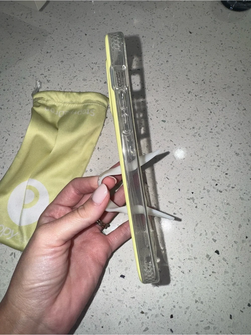 Loopy Case Lemon Yellow iPhone 15 pro max